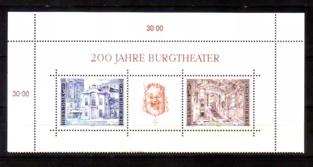 9707- Austria, Osterreich ,Michel 1507-1508 - ** mnh