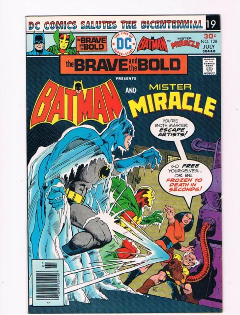 Brave and the Bold #128 - Batman and Mister Miracle; DC 1976 VF+