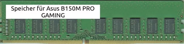 32Gb 2x 16Gb RAM DDR4 pour Asus B150M Pro Jeux PC Dimm 2133MHz