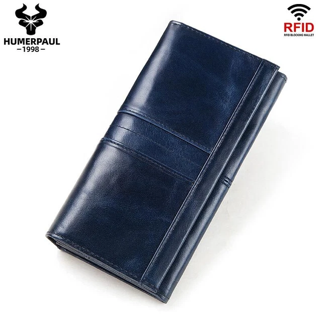 Portafoglio Donna In Pelle PU Grande Con Blocco RFID - 14 Scomparti, Design Elegante E Pratico - Foto 7