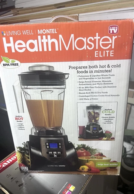 Living Well Montel Williams Healthmaster Healthmaster Blender