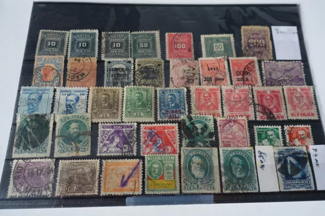Verkaufe alte Sammlung Briefmarken aus Brasilien, Klassik