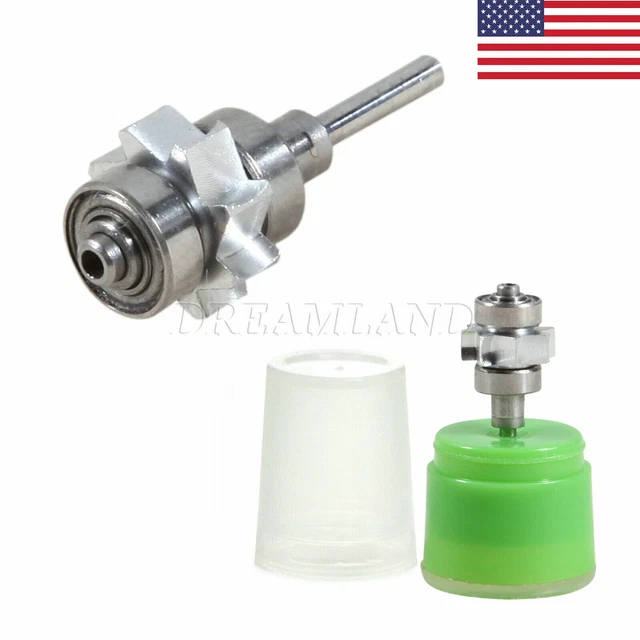 2x Dental original Cartridge Rotor Fit 45 Degree Angle High Handpiece WCA4 US