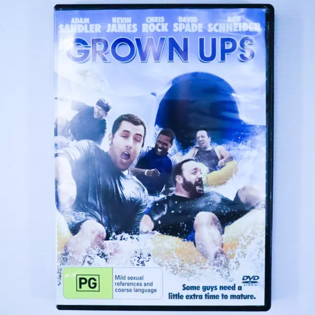 Grown Ups (DVD, 2010) Comedy Movie - Adam Sandler, Salma Hayek, Kevin James