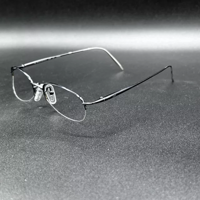 DONNA KARAN 8708 Half-Rim Eyeglasses Frame Titanium Japan 49-20-135 ...
