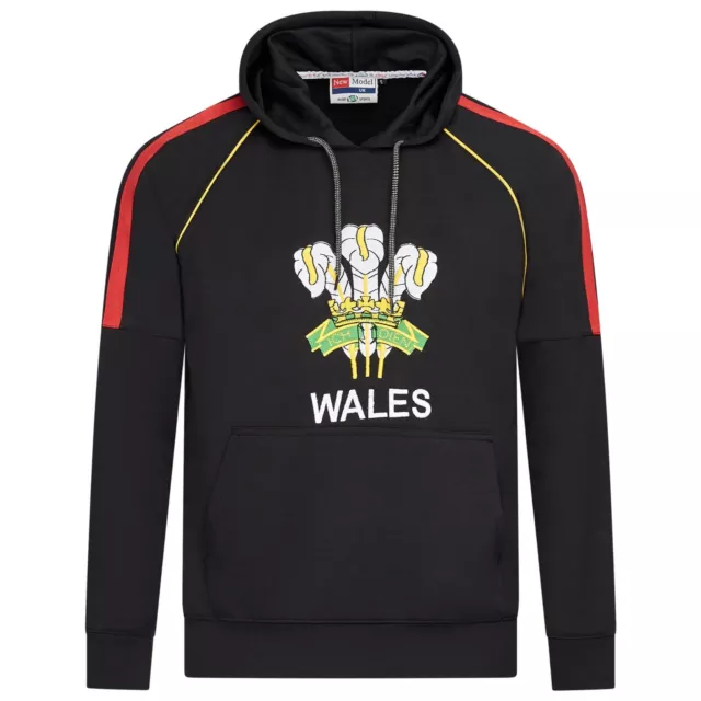 Unisex Hoodies Pullover Rugby Wales Full Sleeve Embroidered Logo Size XS to XXL