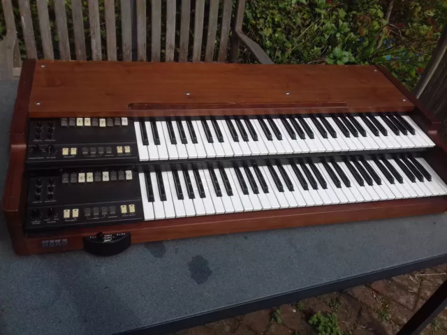 Korg BX3 Vintage Hammond Clone Orgel mit Leslie Unterstützung tragbar *selten*