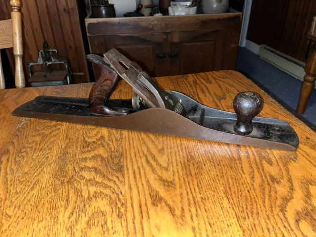 Vintage Stanley Bailey No.7 Jointer Plane Corrugated Bottom (1931-1932)