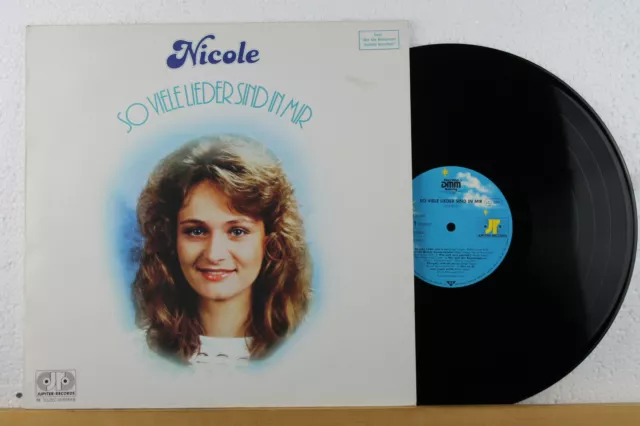 12" LP - NICOLE - So viele Lieder sind in mir (Als de Bloemen huilen konden)