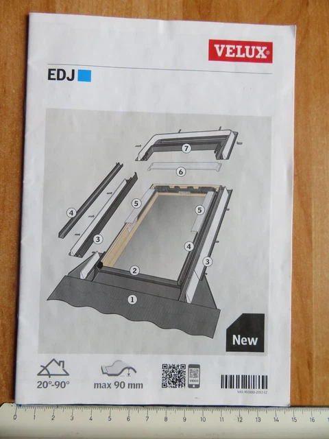 Lucernario Velux EDJ istruzioni di installazione istruzioni di installazione del 2012