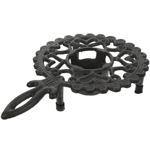 Sziqiqi Bougeoir Pieuvre Gothique En Fonte - Support Pour 5 Bougies, Décoration Halloween Et Cheminée