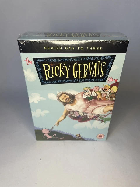 RICKY GERVAIS SHOW COMPLETE SERIES 1-3 DVD Season 1 2 3 Sealed EUR 46