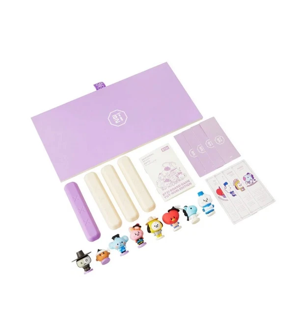 BTS BT21 Official Goods Board Game YUT-NORI Edition U.S SELLER