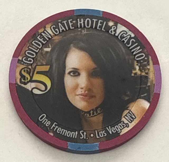 GOLDEN GATE LAS Vegas NV Casino $10 Gaming Token .999 Fine Silver