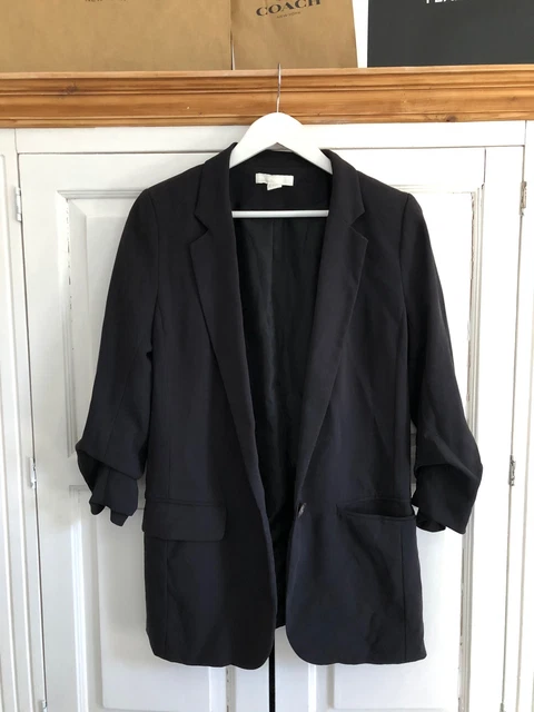 H&m clearance longline blazer