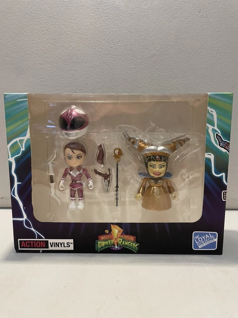 MIGHTY MORPHIN POWER Rangers Loyal Subjects Pink Ranger v Rita Repulsa ...