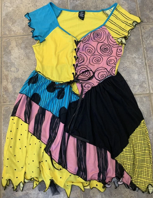 Disney The Nightmare Before Christmas Sally Dress Or Costume Halloween Size XL