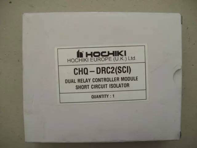 £24.00 inc vat for 1x CHQ-DRC2 - Hochiki - Addressable - Dual Relay Controller