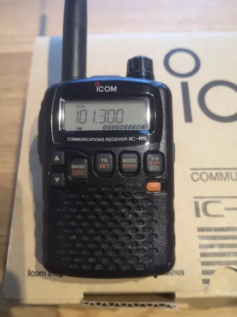 Icom IC-R5 Funkscanner mit Programmierkabel