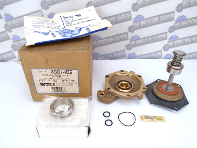 Watts - 0881482 - No. 909 Relief Valve Parts Kit #55 Bfp-Rk - 1-1/4", 1-1/2", 2"
