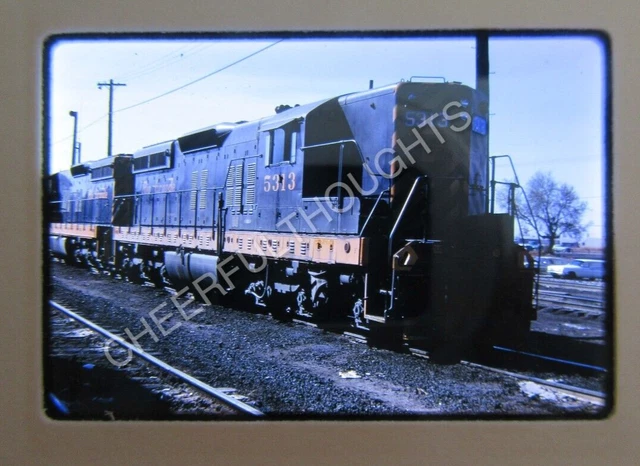 Original '68 Kodachrome Slide DRGW Rio Grande 5313 SD9      36T60