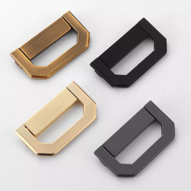 1Pc Hidden Pulls Handle Kitchen Cabinet Drawer Wardrobe Door Knobs Furniture