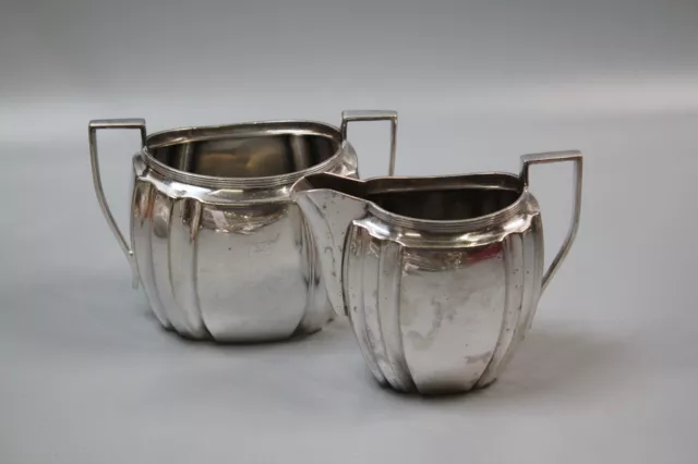 Elegant Elkington Cardinal Silver Plate Jug and Sugar Bowl two piece set