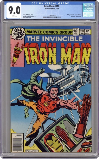 Iron Man #118 CGC 9.0 1979 4173436010 1st app. James Rhodes