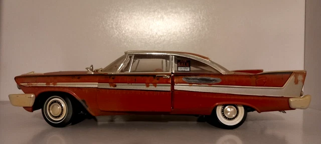 1958 Plymouth Fury  Christine  Dirty / Rusted Version 1/18 Diecast Model Car de Autoworld