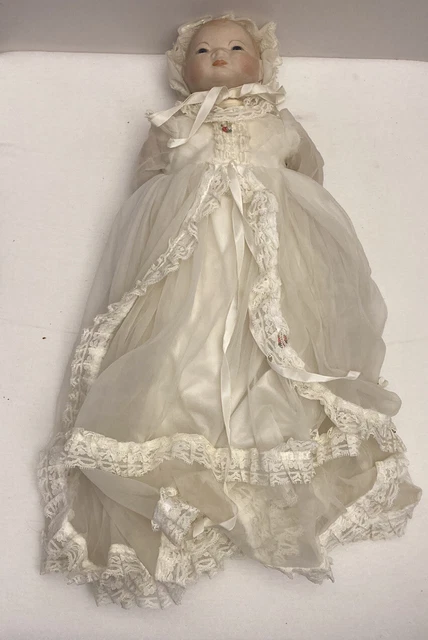 Bisque/Porcelain Cloth 16 1/2” Copr by Grace S Putnam Doll 4