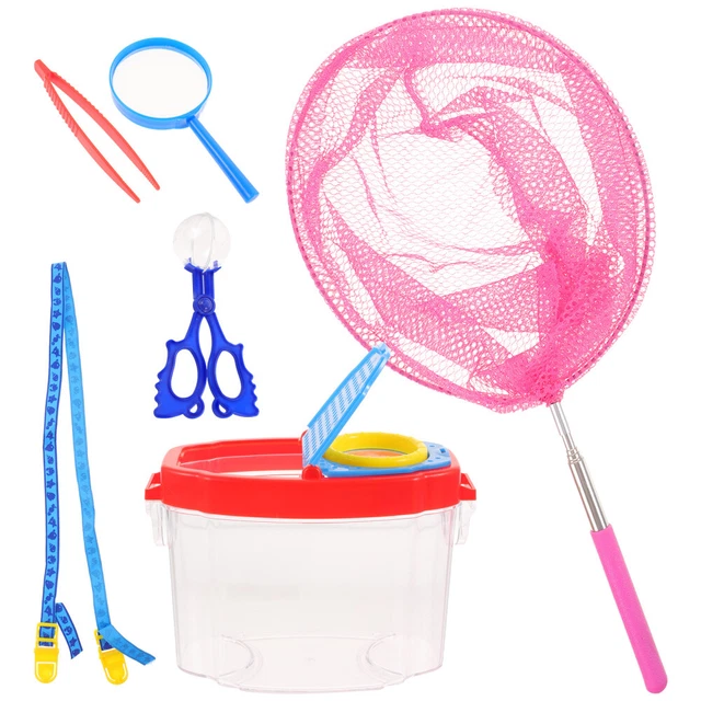 Abaodam Insektenfänger-Set Für Kinder – 5 Bunte Fangklammern Aus Kunststoff – Ideal Für Outdoor-Entdeckungen, Forscherspielzeug