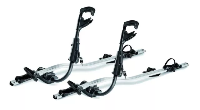 2x Fast Rider Alu Fahrradträger+Dachträger VDP Delta für für Volvo V60 5Türer ab