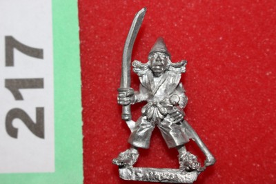SAMURAI IN METALLO CITTADELLA OH2 Oriental Eroi Warhammer OOP fermiamo gli Shinobi AD&D Fighter 