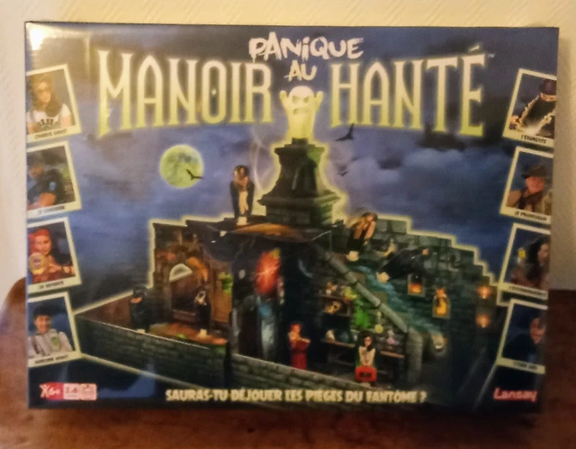 Jeu D'évasion - Fuite Du Manoir Hanté - Escape Game En Boîte, énigmes Et Ambiance Effrayante