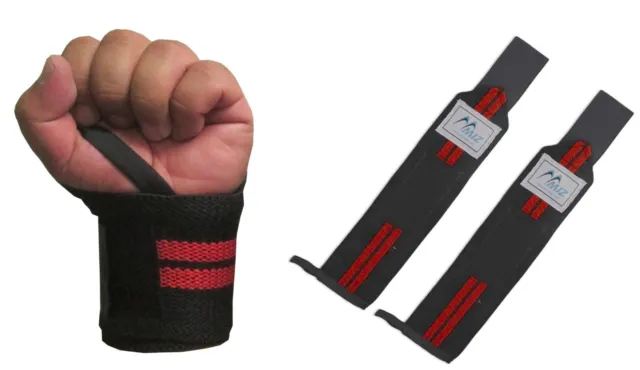 weight lifting wrist wraps straps gym Hand Support Adjustable Elastic Strap