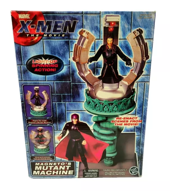 Toy Biz Marvel X-Men Magneto's Mutant Machine Playset (2000-NEW, SEALED!) (2a)