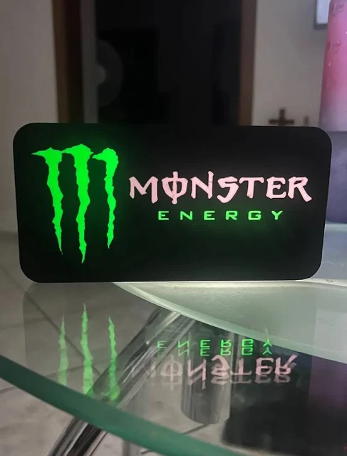 MONSTER ENERGY LED Claw Sign £26.00 - PicClick UK