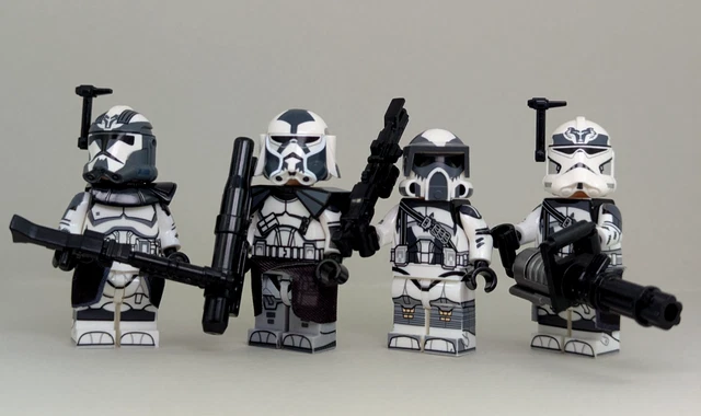 104th Battalion Lego LEGO STAR WARS Custom Clone Minifig (4x