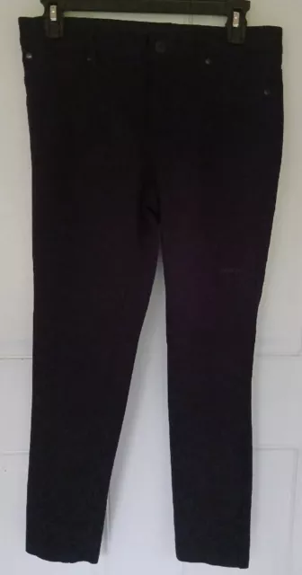 Chico's Black Stretch 3 Pocket Slim Pants 0Short/XS/2