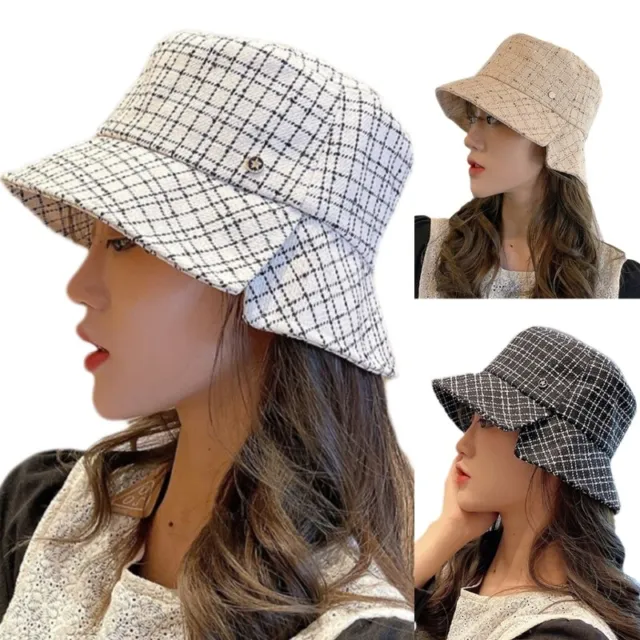 GRACEFUL BUCKET HAT Small Wind Basin Hat Fisherman Hat for Sun Lattice H  $13.26 - PicClick AU