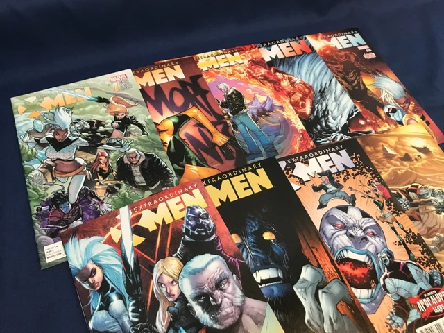 9 Issue Run Of Extraordinary X-Men (2015) #1-9 - Marvel Comics Remender Ramos Vf