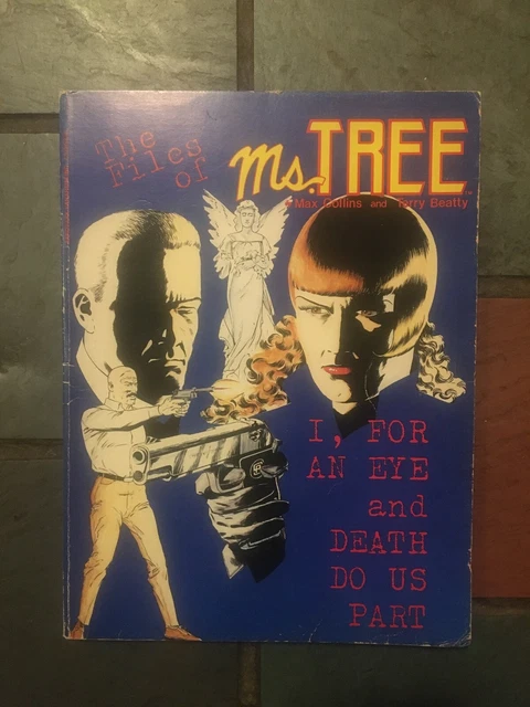 The Files Of Ms. Tree Vol. One Aardvark-Vannaheim 1984 First Print B&W Good