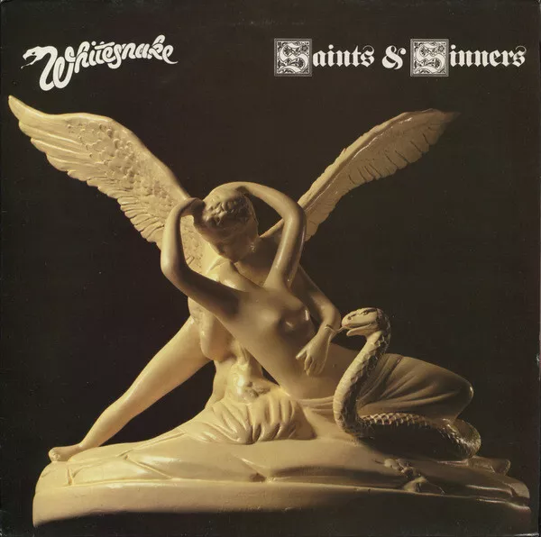 Whitesnake Saints & Sinners Vinyl Schallplatte sehr guter Zustand + / sehr guter Zustand +