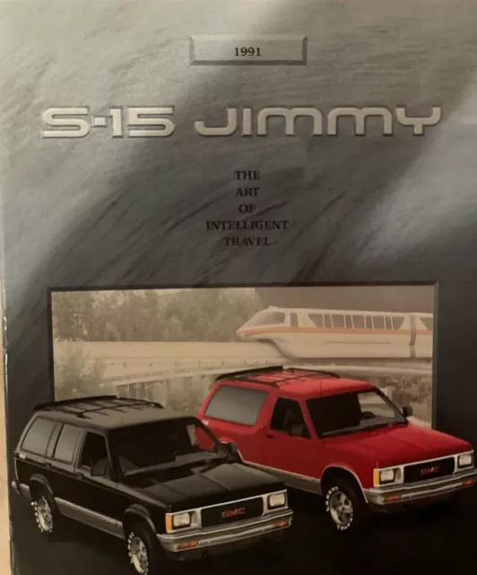 1991 S-15 Jimmy Gmc Sales Brochure