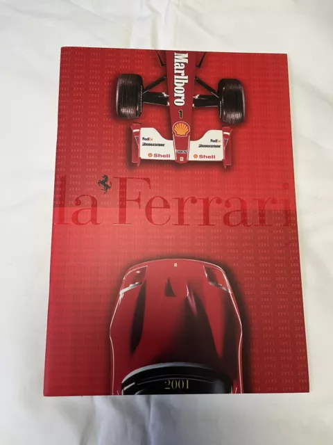 Ferrari Range Sales Brochure 2001 Ref- 1669/01