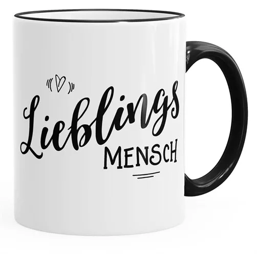 Kaffee-Tasse Lieblingsmensch Geschenk-Tasse Freundschaft Partner Freundin