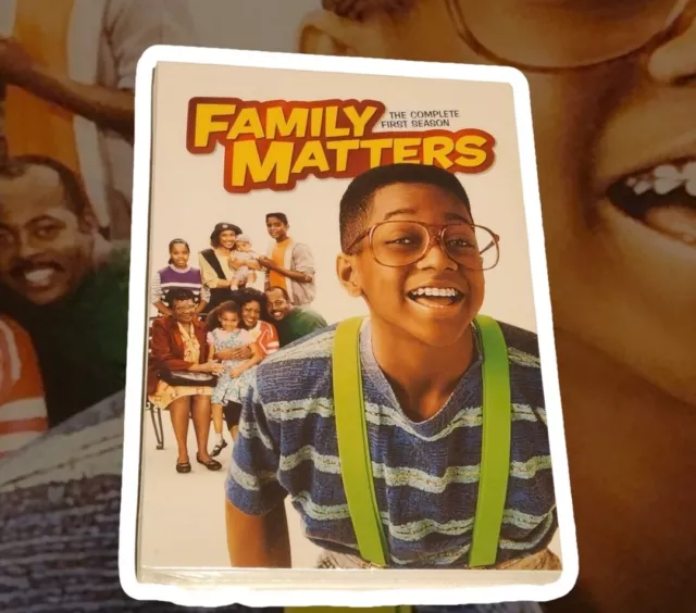 Family Matters: The Complete First Season (DVD, 2010, 3-Disc Set) - NEW Sealed