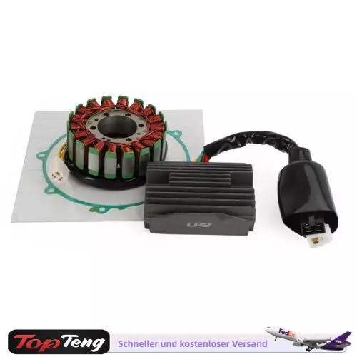 Stator mit Regler und Dichtung Set für Honda VFR 800 FI RC46, VFR800 1998-1999 S