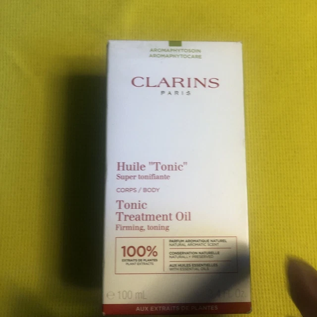 Clarins Huile Tonic Body Treatment Oil 3.4 oz