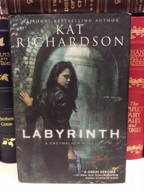 Labyrinth by Kat Richardson - Signed 1st/1st - Greywalker Book 5